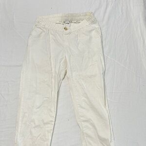 GAP Cream Women's Trousers
